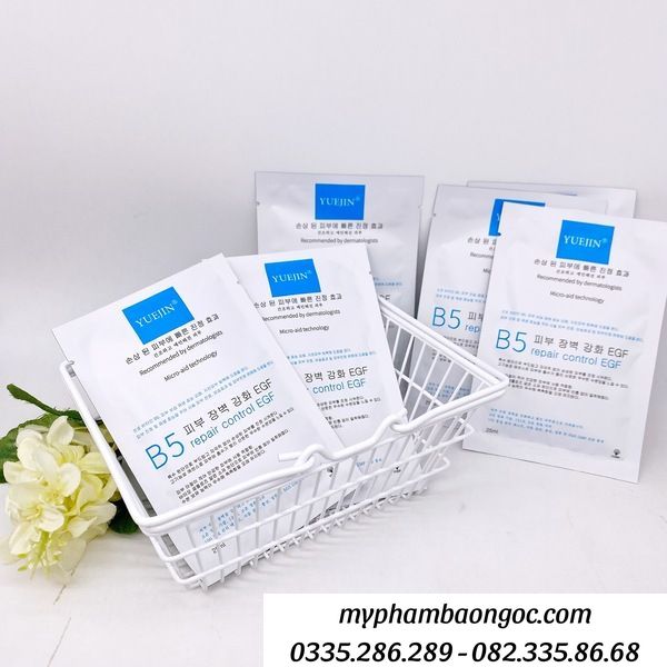 MẶT NẠ B5 YUEJIN CẤP ẨM PHỤC HỒI DƯỠNG TRẮNG DA HÀN QUỐC