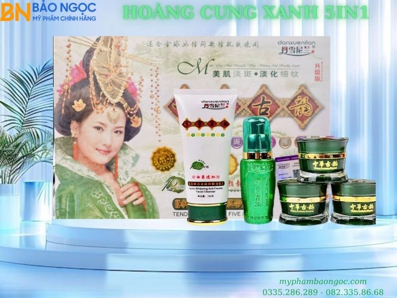 TRỊ NÁM HOÀNG CUNG XANH DANXUENILAN 5IN1