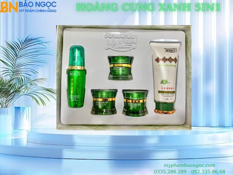 TRỊ NÁM HOÀNG CUNG XANH DANXUENILAN 5IN1