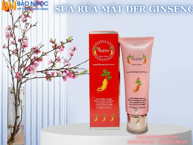 BỘ MỸ PHẨM NHÂN SÂM DFR GINSENG 4IN1 TRẮNG DA ĐẶC TRỊ NÁM