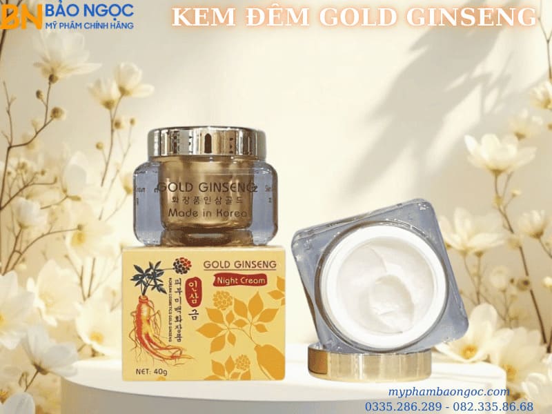 BỘ MỸ PHẨM TRỊ NÁM TÀN NHANG GOLD GINSENG 4IN1 HÀN QUỐC