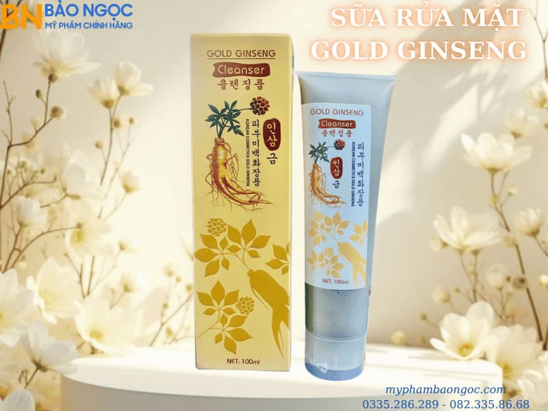 BỘ MỸ PHẨM TRỊ NÁM TÀN NHANG GOLD GINSENG 4IN1 HÀN QUỐC