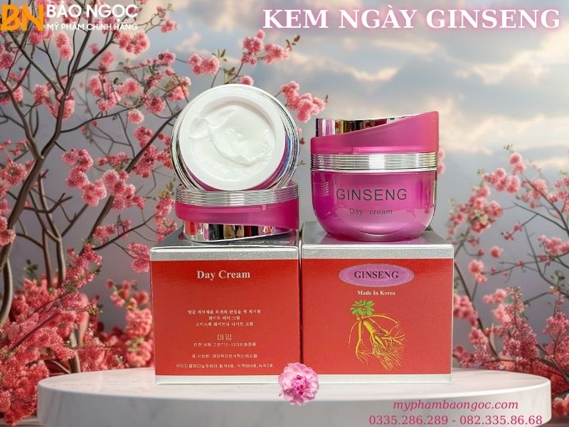 KEM HỒNG SÂM&nbsp;GINSENG HÀN QUỐC TRỊ NÁM&nbsp; DƯỠNG TRẮNG DA