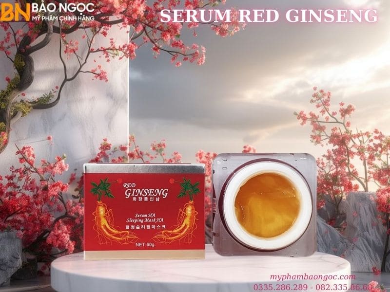 KEM SÂM ĐỎ RED GINSENG HÀN QUỐC TRỊ NÁM  DƯỠNG TRẮNG DA&nbsp;