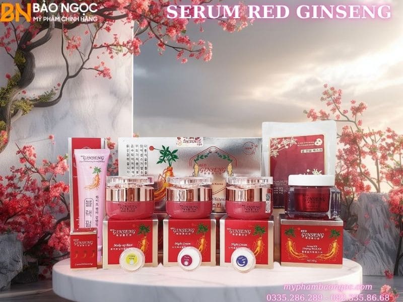 SERUM NHÂN SÂM RED GINSENG HA SLEEPING MASK HA 60G HÀN QUỐC