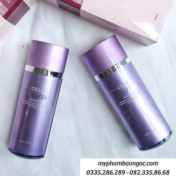 Cách sử dụng nước hoa hồng Cellio Collagen