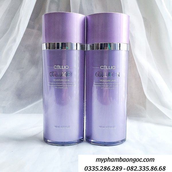 nước hoa hồng Cellio Collagen chính hãng