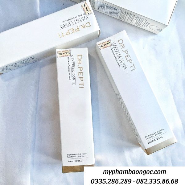 NƯỚC HOA HỒNG DR PEPTI CENTELLA TONER LÀM SẠCH PHỤC HỒI DA
