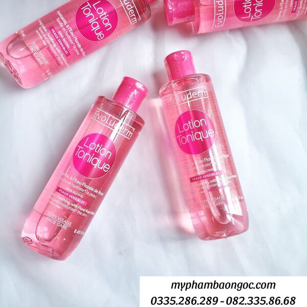 NƯỚC HOA HỒNG EVOLUDERM LOTION TONIQUE CẤP ẨM NGĂN MỤN PHÁP