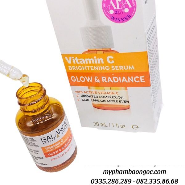 cách dùng Serum vitamin C