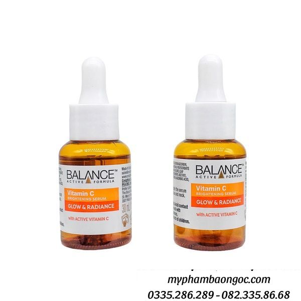 Thành phần Serum vitamin C