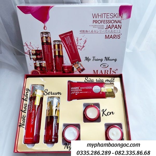 TINH CHẤT MARIS CĂNG BÓNG DA TRỊ NÁM NHẬT BẢN