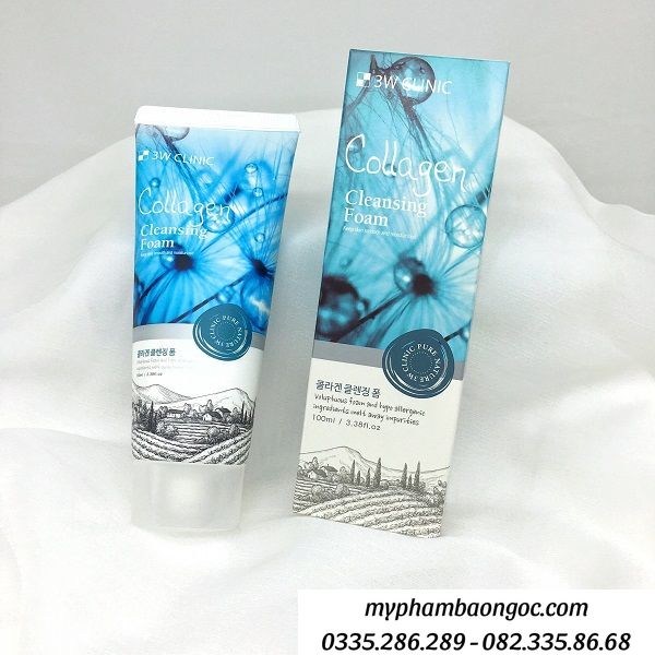 SỮA RỬA MẶT 3W CLINIC CLEASING FOAM 100ML HÀN QUỐC&nbsp;