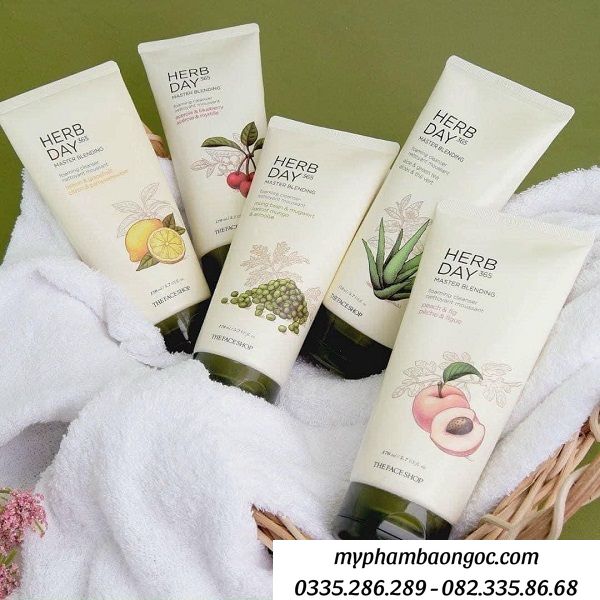 SỮA RỬA MẶT THE FACE SHOP HERB DAY 365 CLEANSING FOAM