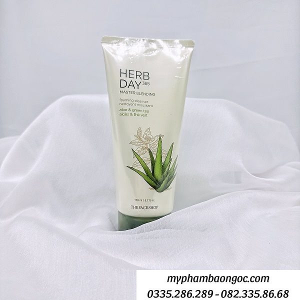 SỮA RỬA MẶT THE FACE SHOP HERB DAY 365 CLEANSING FOAM