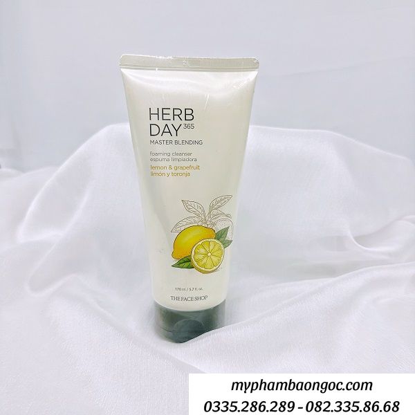 SỮA RỬA MẶT THE FACE SHOP HERB DAY 365 CLEANSING FOAM