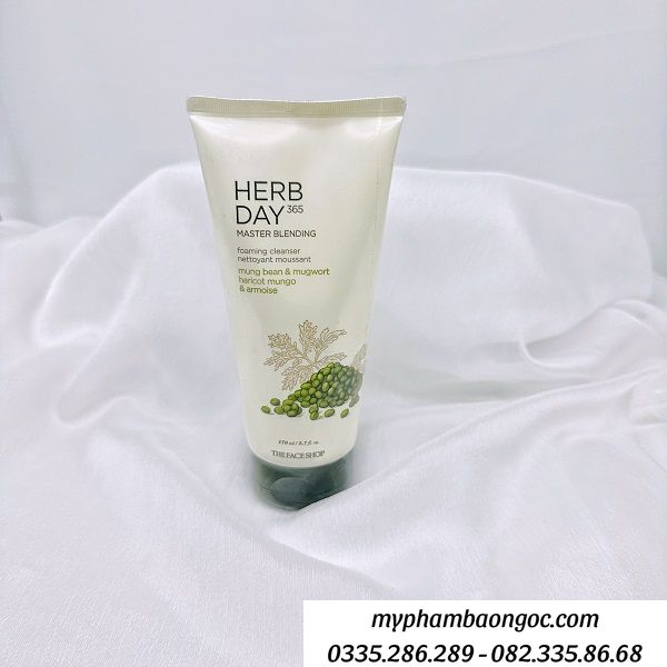 SỮA RỬA MẶT THE FACE SHOP HERB DAY 365 CLEANSING FOAM