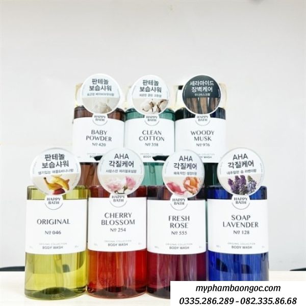 SỮA TẮM HAPPY BATH ORIGINAL COLLECTION 910ML HƯƠNG NƯỚC HOA
