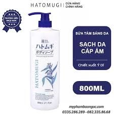 SỮA TẮM HATOMUGI DƯỠNG ẨM TRẮNG DA MOISTURIZING WASHING