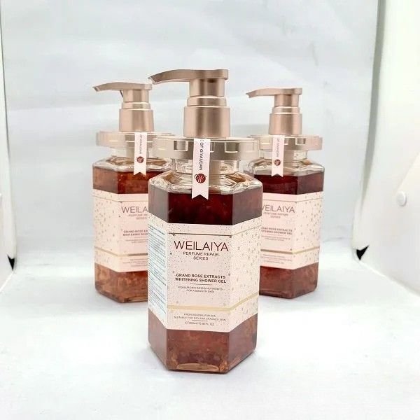 Sữa tắm trắng da hoa hồng damask Weilaiya chính hãng