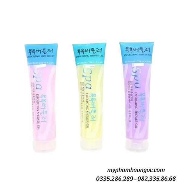 GEL TẨY DA CHẾT THE FACESHOP SPA ESSENTIAL PLANT BODY US