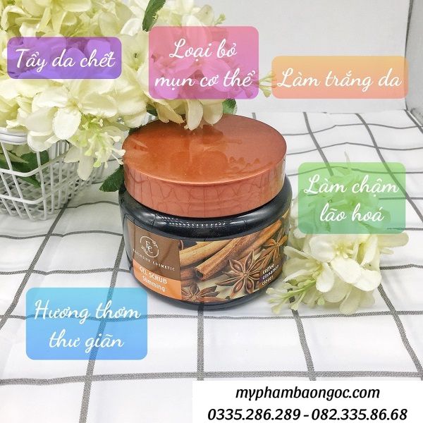 TẨY DA CHẾT BODY CHIẾT XUẤT TỪ QUẾ HỒI NGA