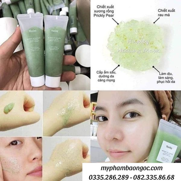 TẨY DA CHẾT HUXLEY SWEET THERAPY MINI DÀNH CHO CÁC LOẠI DA