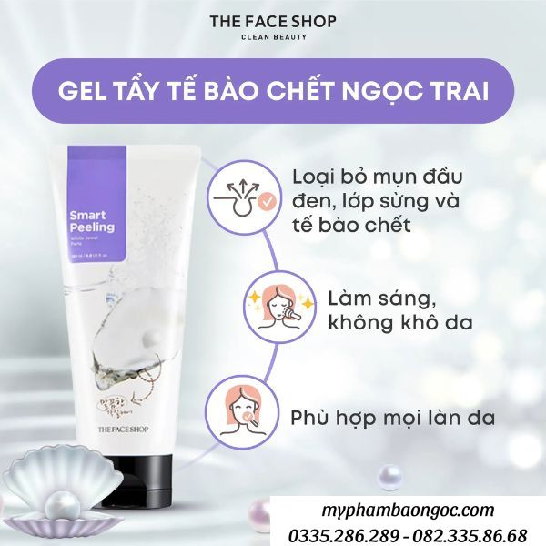 TẨY DA CHẾT THE FACESHOP SMART PEELING 12OML HÀN QUỐC
