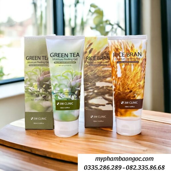 TẨY TẾ BÀO CHẾT 3W CLINIC MOISTURE PEELING GEL HÀN QUỐC
