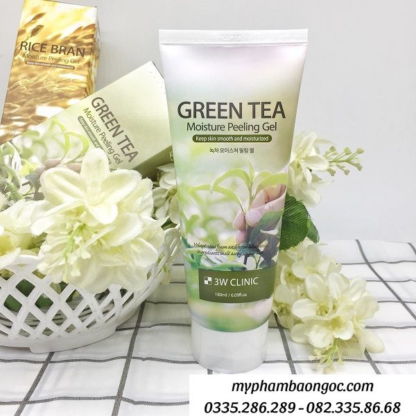 TẨY TẾ BÀO CHẾT 3W CLINIC MOISTURE PEELING GEL HÀN QUỐC