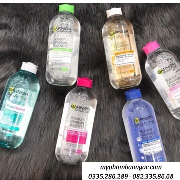 NƯỚC TẨY TRANG GARNIER SKINACTIVE 400ML DÀNH CHO CÁC LOẠI DA