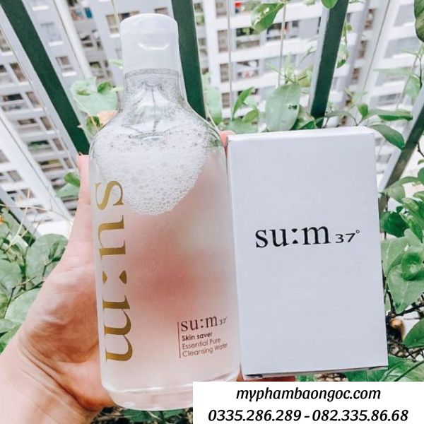 NƯỚC TẨY TRANG SUM 37 HÀN QUỐC 100ML DÙNG CHO CÁC LOẠI DA
