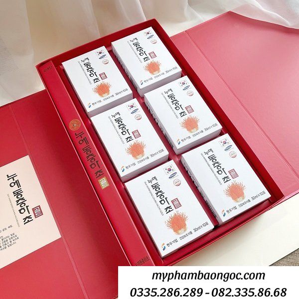 Nước đông trùng hạ thảo Nongzinsicphum hàn quốc