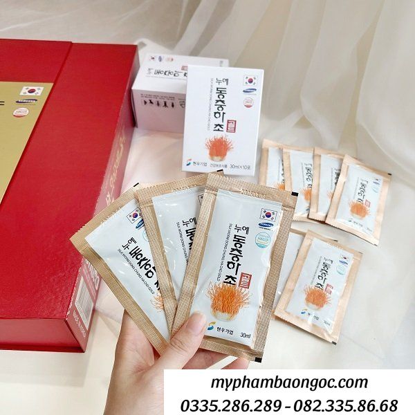 Nước đông trùng hạ thảo Nongzinsicphum phục hồi sức khoẻ